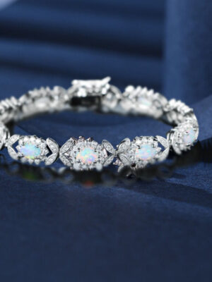 Jewelry Fashion Zircon Opal Bracelet