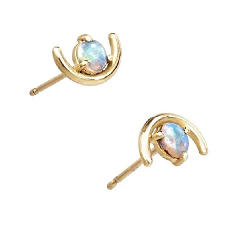 High quality opal ladies earrings - Image 5