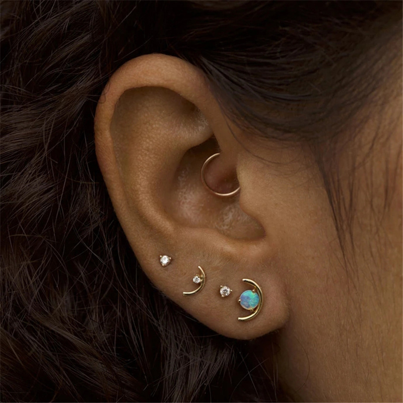 High quality opal ladies earrings - Image 2