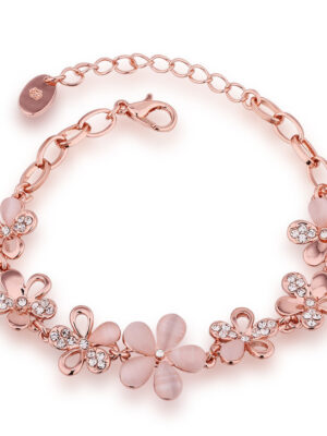 Sweet Fashion Crystal Opal Bracelet