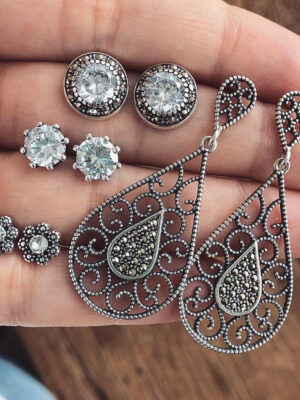 Dazzling Opal Bohemian Crystal Earrings