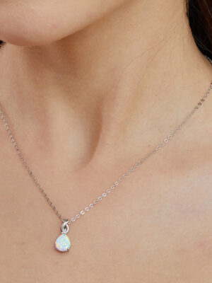 Kyocera Opal Pendant Necklace Opal Ornament