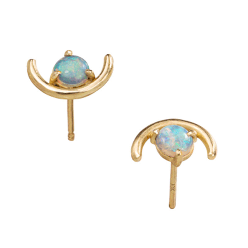 High quality opal ladies earrings - Image 4