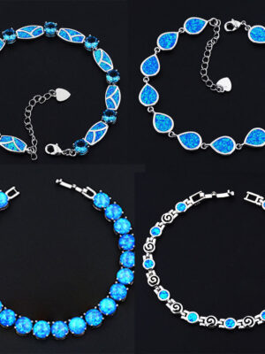 Cross Border Square Round Opal Bracelet