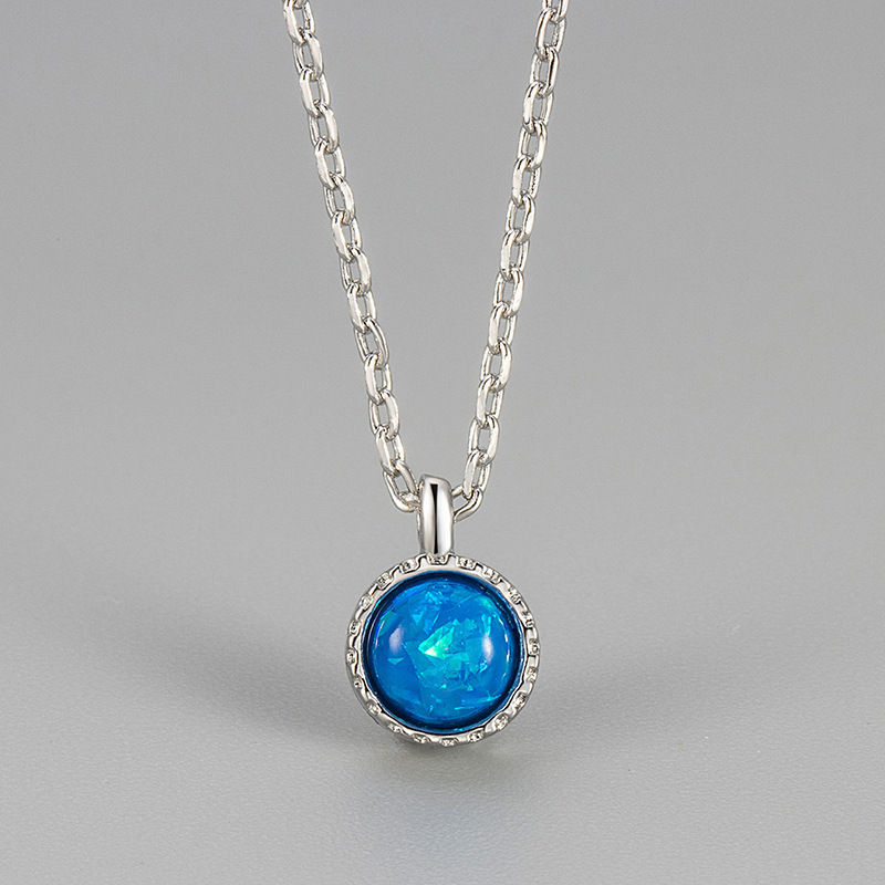 Opal Necklace Clavicle Chain Female - Image 7