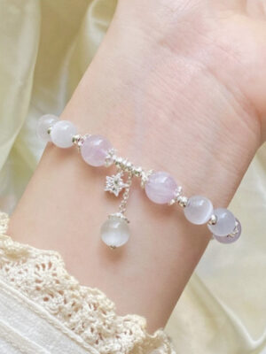Cute Niche Opal Amethyst Bracelet
