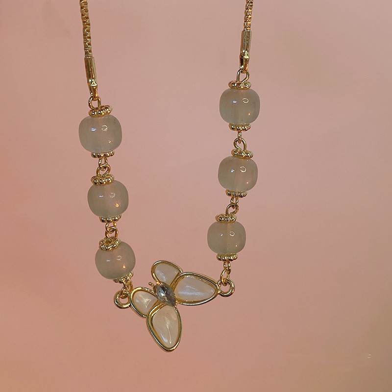 Korean Fashion Opal Butterfly Bracelet - Image 9