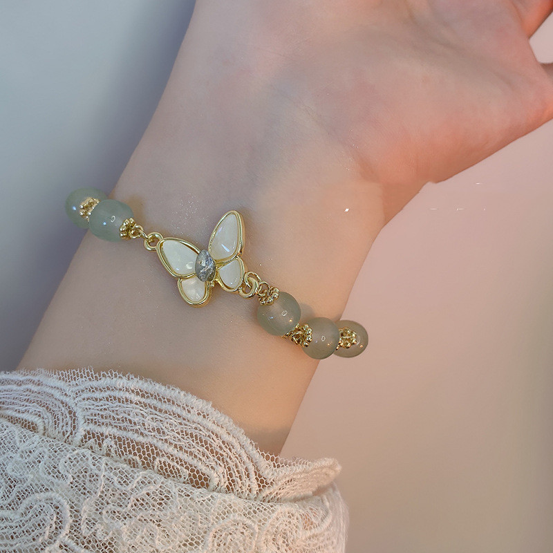 Korean Fashion Opal Butterfly Bracelet - Image 10