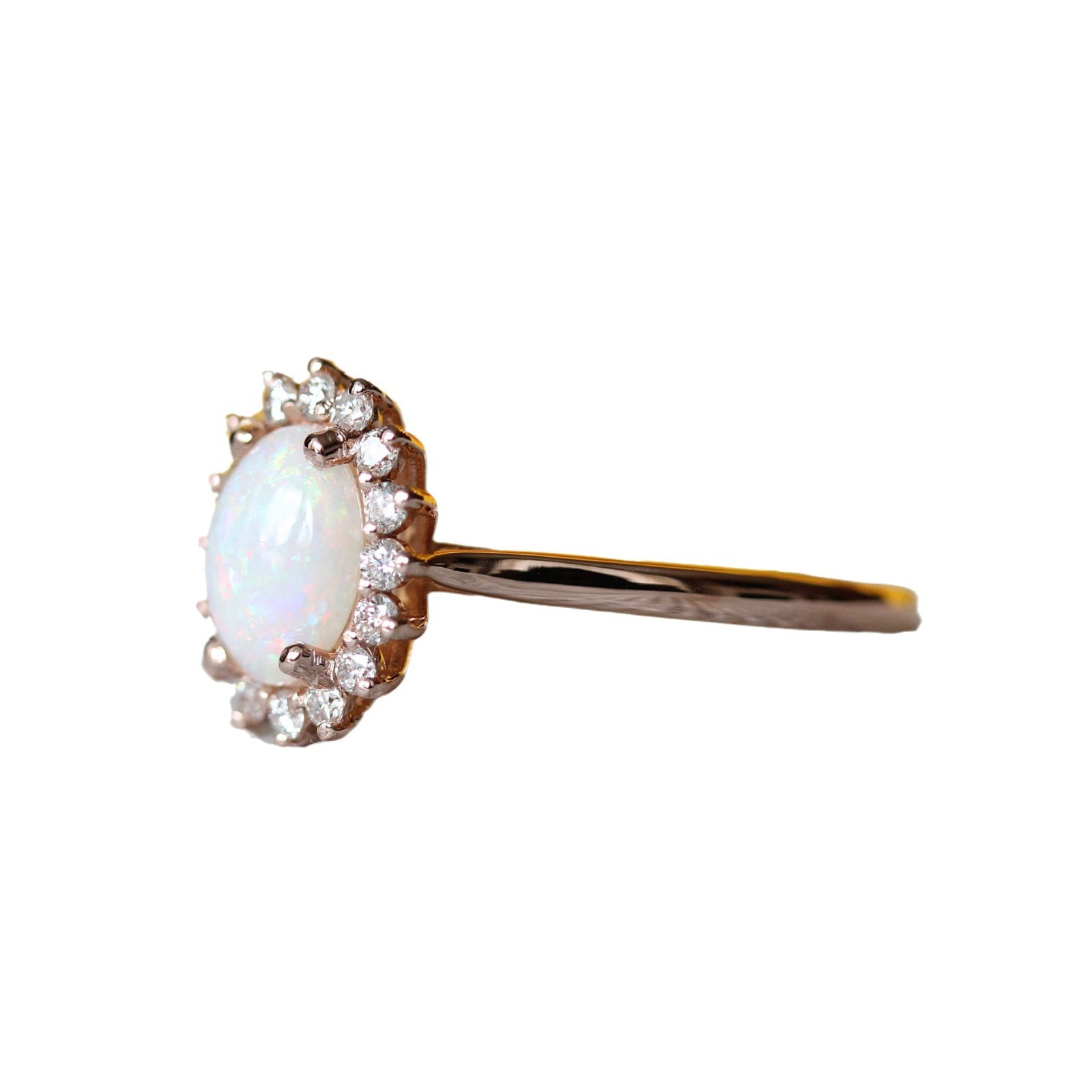 New Jewelry Oval Opal Ring - Image 5