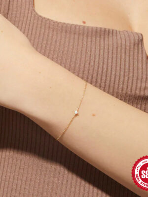 S925 Sterling Silver Opal Opal Bracelet