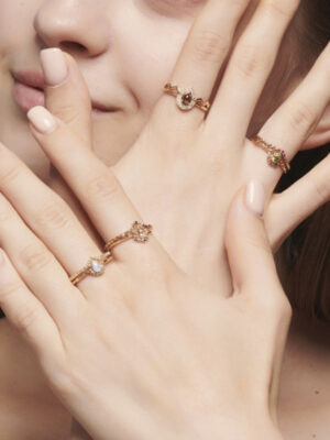 Japanese Vintage Natural Opal Ring